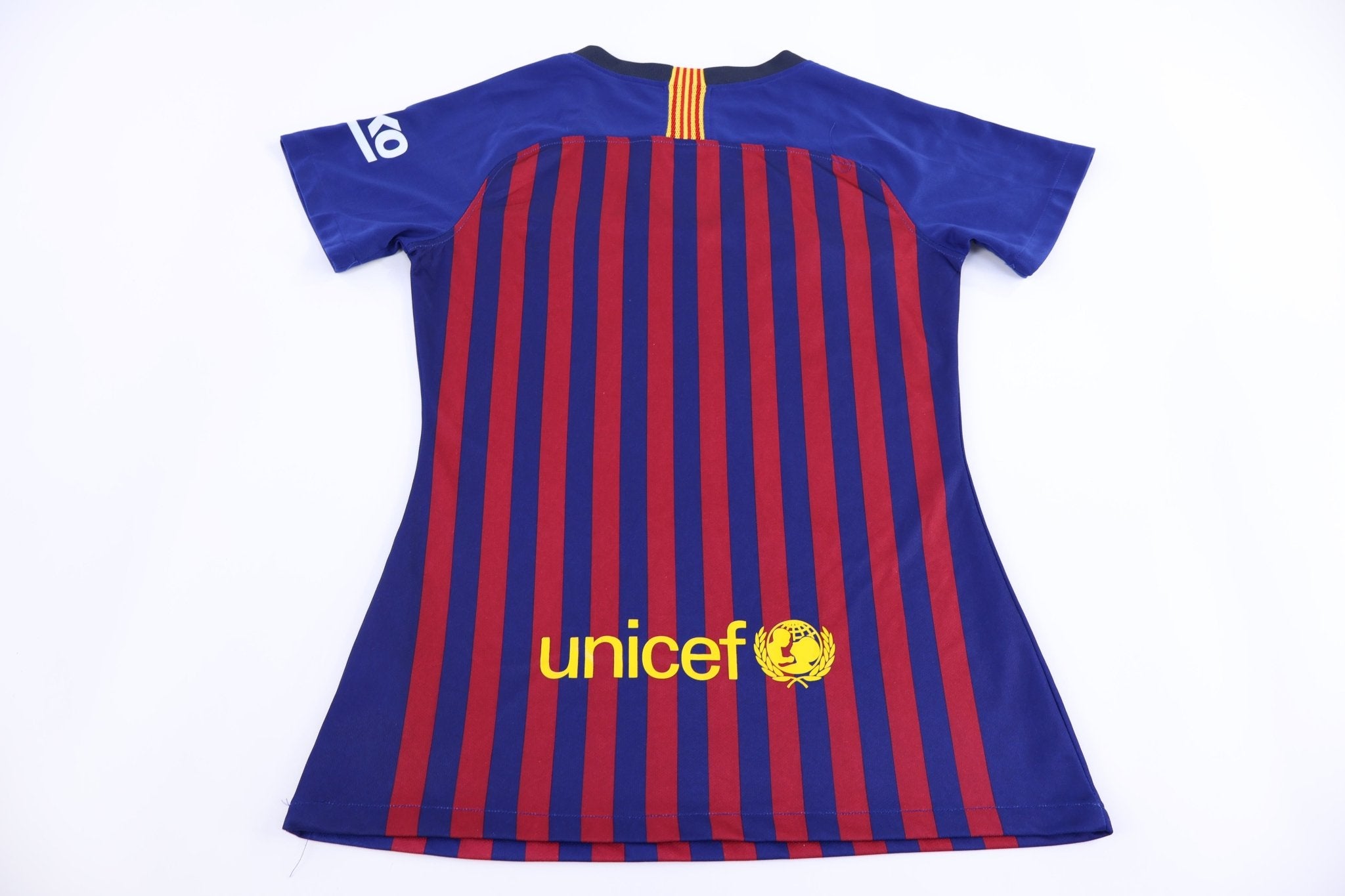 Women's 2018 Barcelona FC Soccer Jersey - Jerseys/Tanks - Thrifted Threads