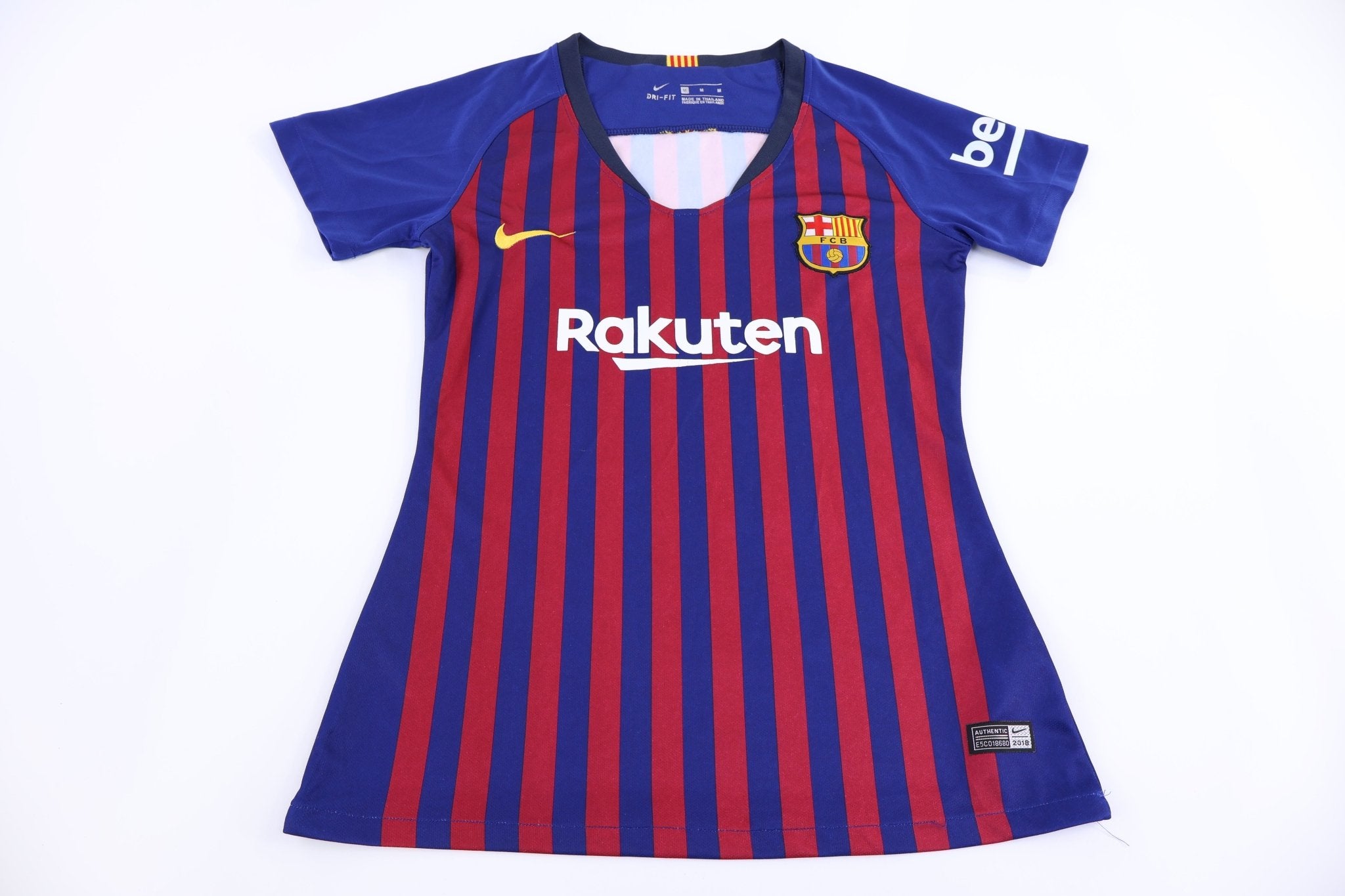 Women's 2018 Barcelona FC Soccer Jersey - Jerseys/Tanks - Thrifted Threads