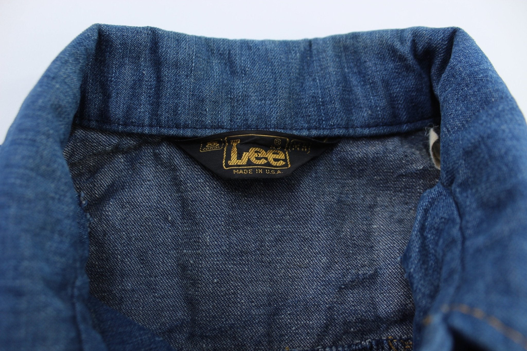 Women's 60's Lee Denim Chore Jacket - Jacket - Thrifted Threads