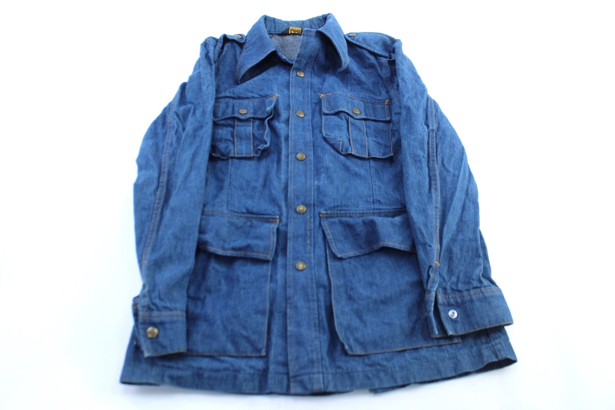 Women's 60's Lee Denim Chore Jacket - Jacket - Thrifted Threads