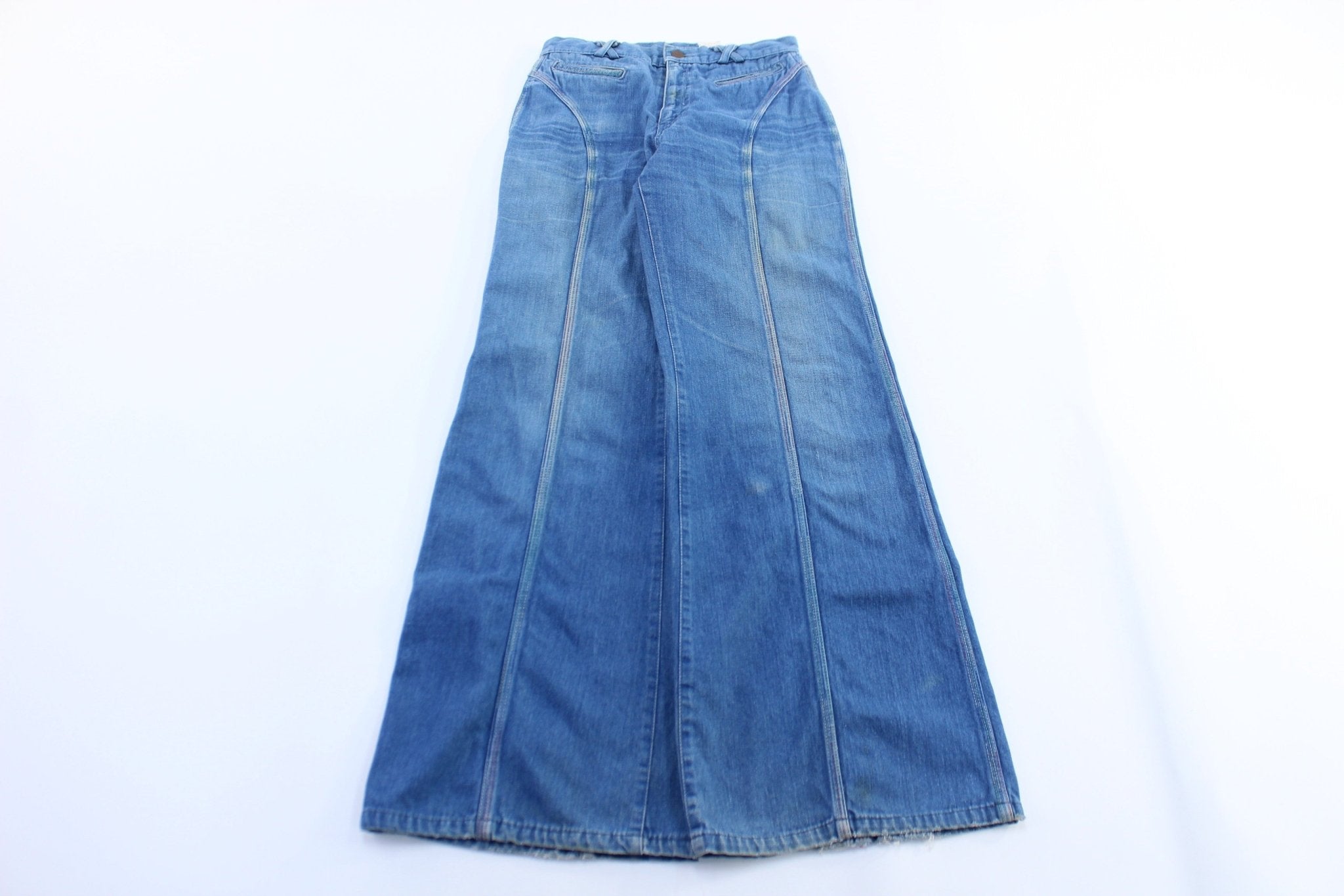 Women's 70's Wendy Flare Denim Jeans - ThriftedThreads.com