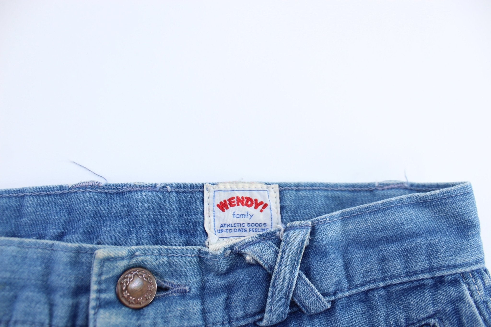Women's 70's Wendy Flare Denim Jeans - ThriftedThreads.com