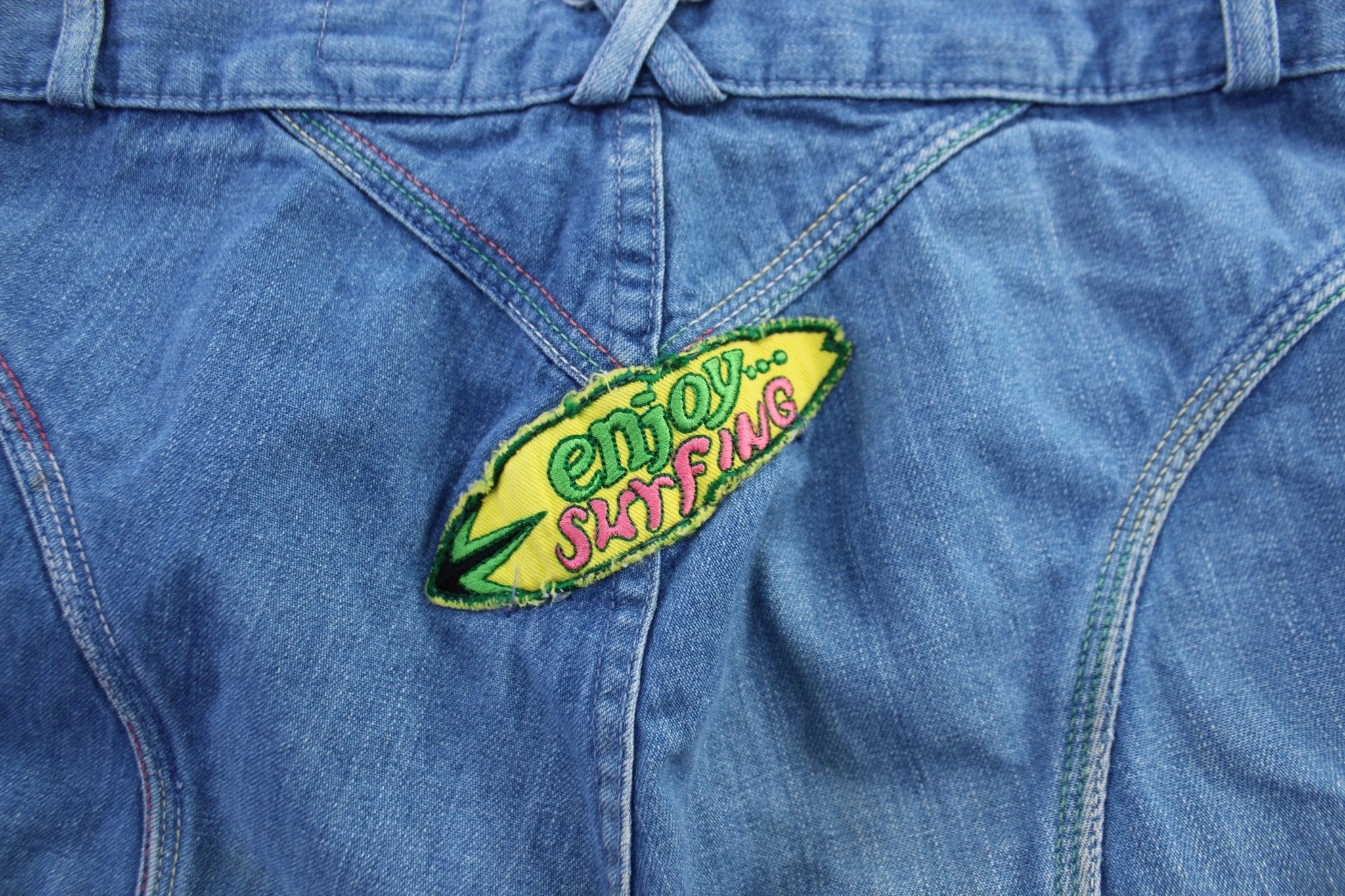 Women's 70's Wendy Flare Denim Jeans - ThriftedThreads.com