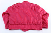 Women's 80's Adidas Embroidered Logo Pink Windbreaker Jacket - Jackets - Thrifted Threads