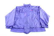 Women's 80's Adidas Embroidered Logo Purple Zip Up Jacket - Jackets - Thrifted Threads