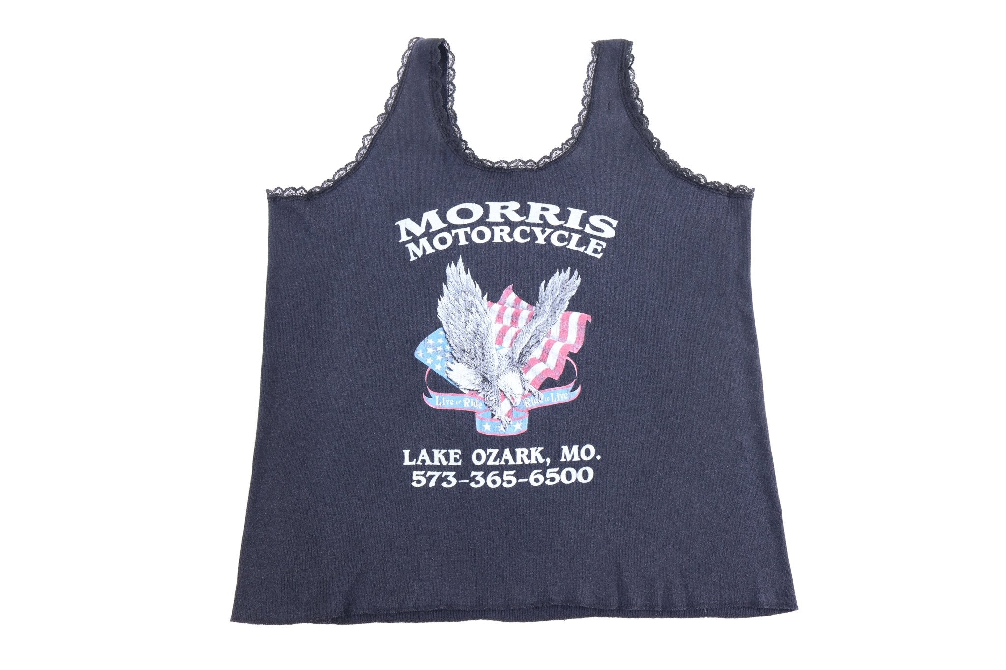 Women's 80's Harley Davidson Motorcycles Tank Top - Shirts & Tops - Thrifted Threads