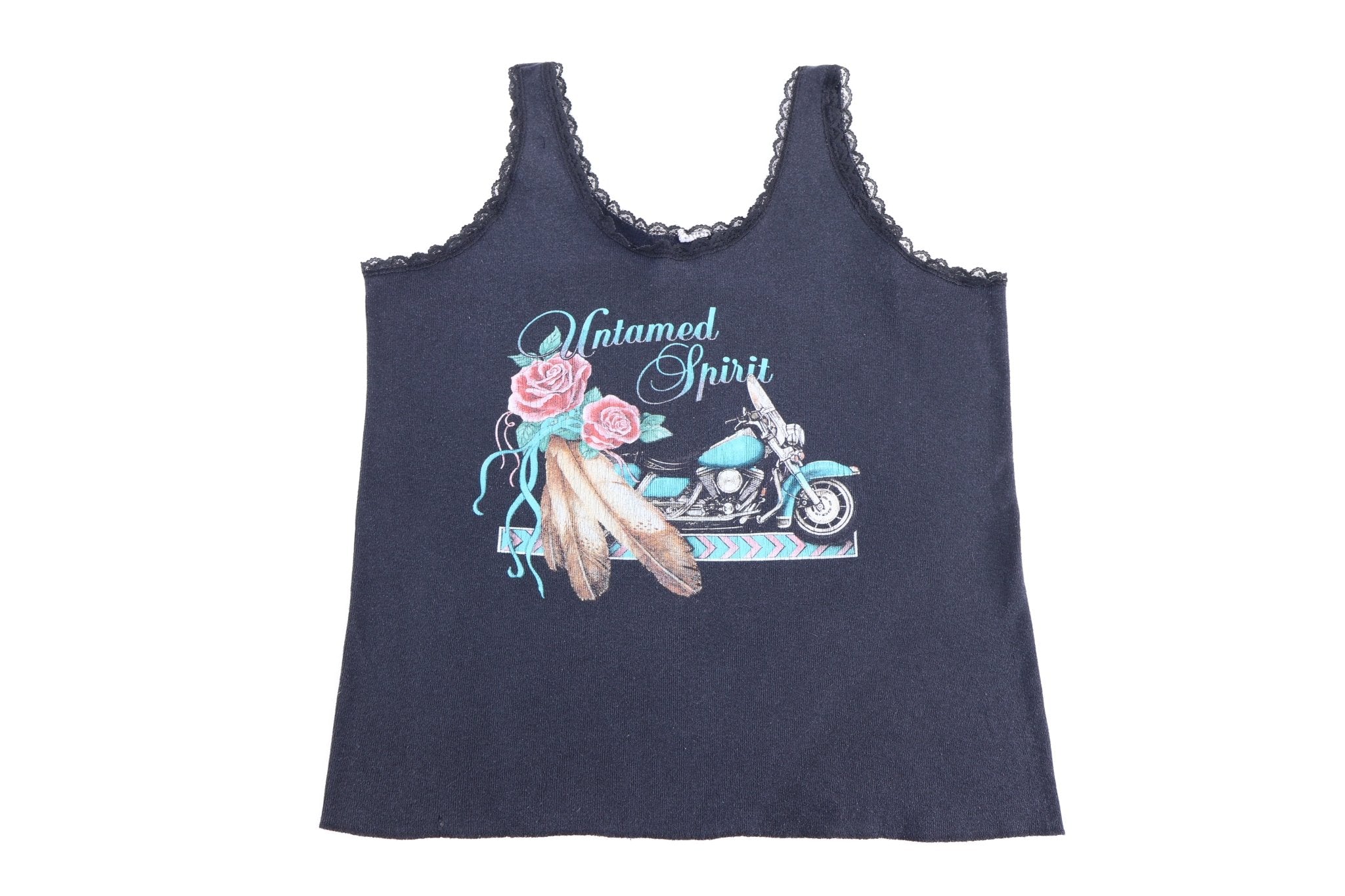 Women's 80's Harley Davidson Motorcycles Tank Top - Shirts & Tops - Thrifted Threads