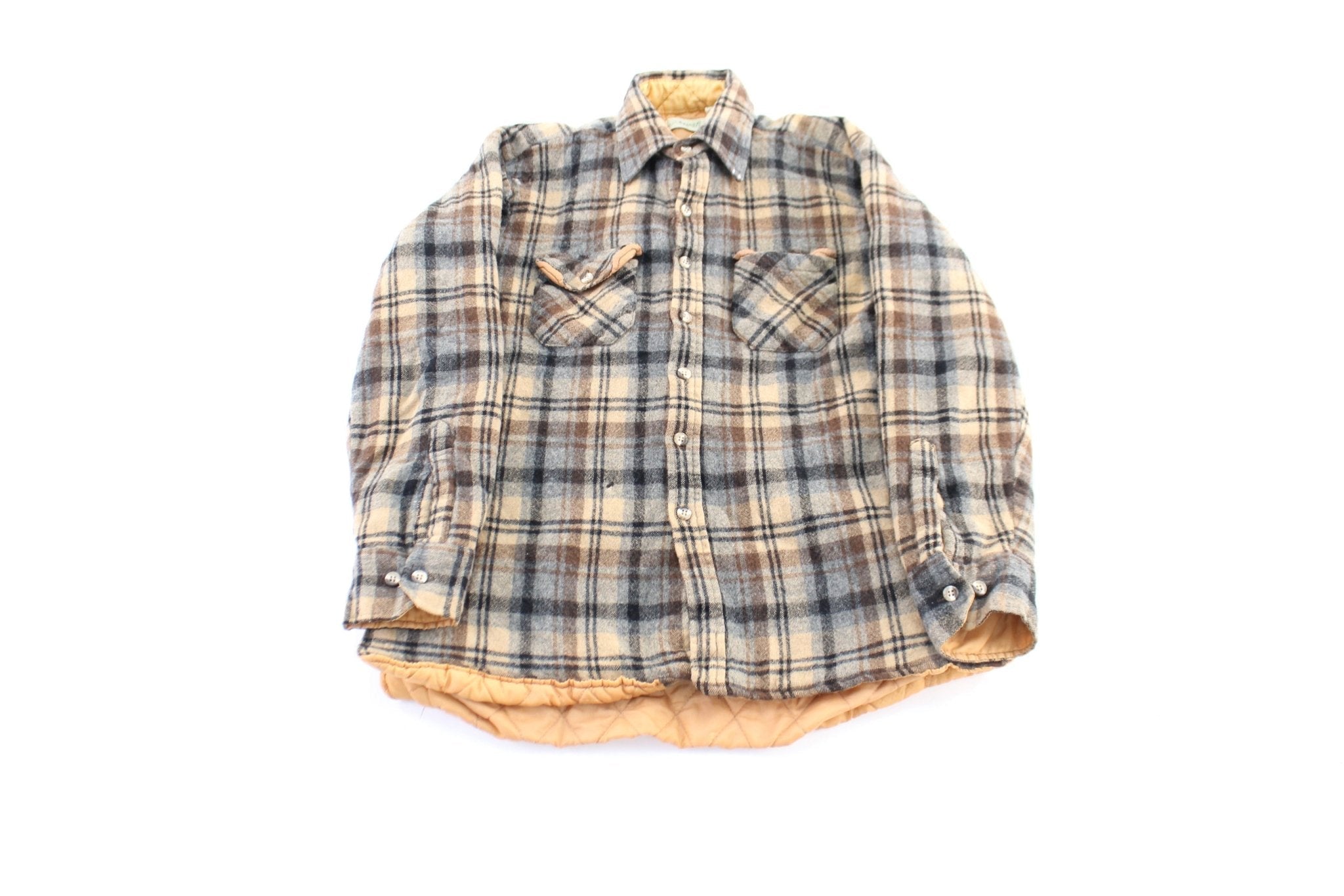 Women's 80's St. John Bays Plaid LS Button Down - Button Ups/Downs - Thrifted Threads