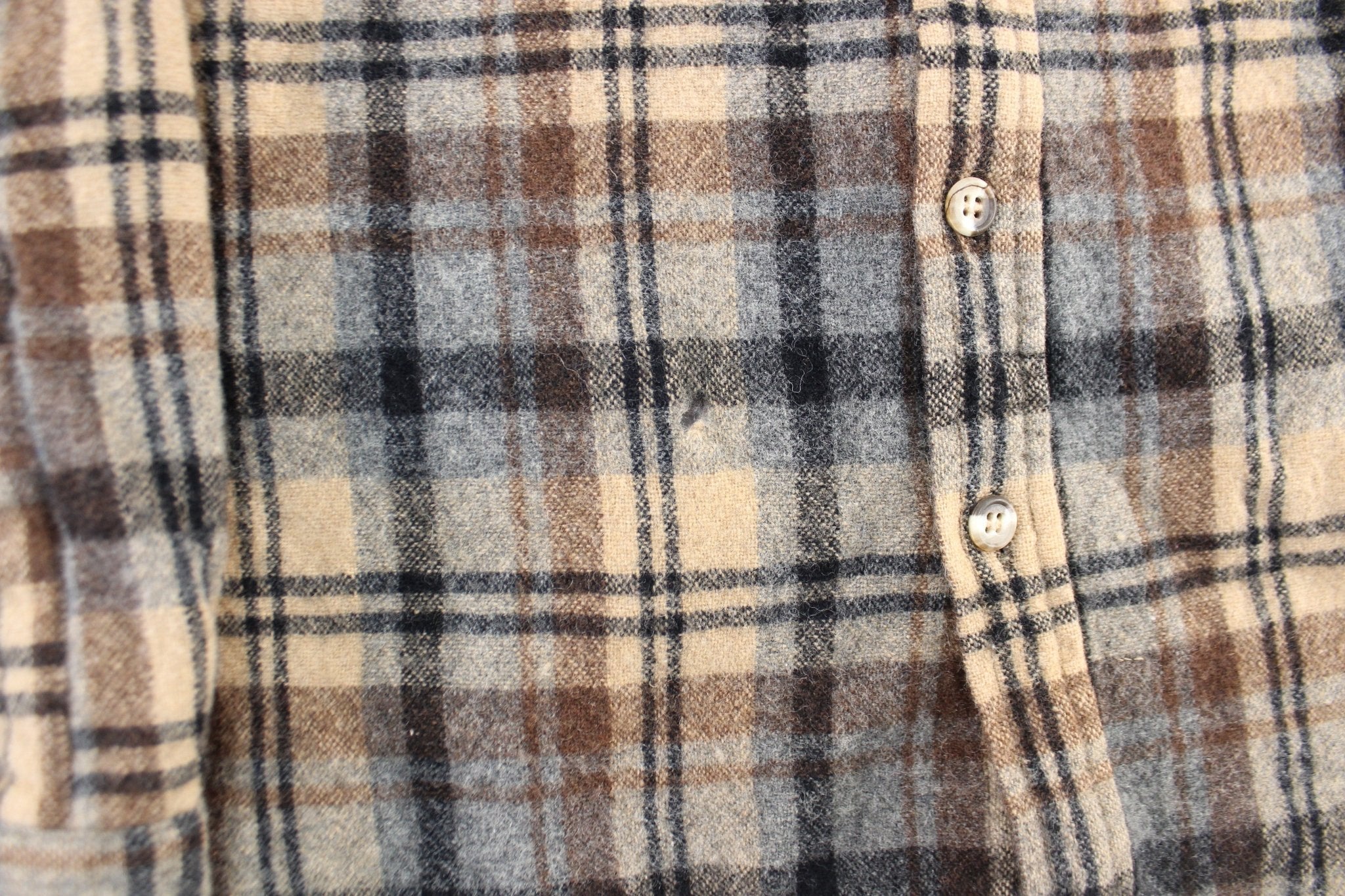 Women's 80's St. John Bays Plaid LS Button Down - Button Ups/Downs - Thrifted Threads