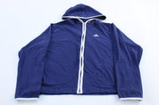 Women's 90's Adidas Embroidered Logo Blue & White Zip Up Jacket - Jackets - Thrifted Threads