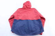 Women's 90's Adidas Embroidered Logo Red & Black Zip Up Jacket - Jacket - Thrifted Threads