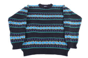 Women's 90's Apparatus Multipatterned Knit Sweater - Sweater - Thrifted Threads