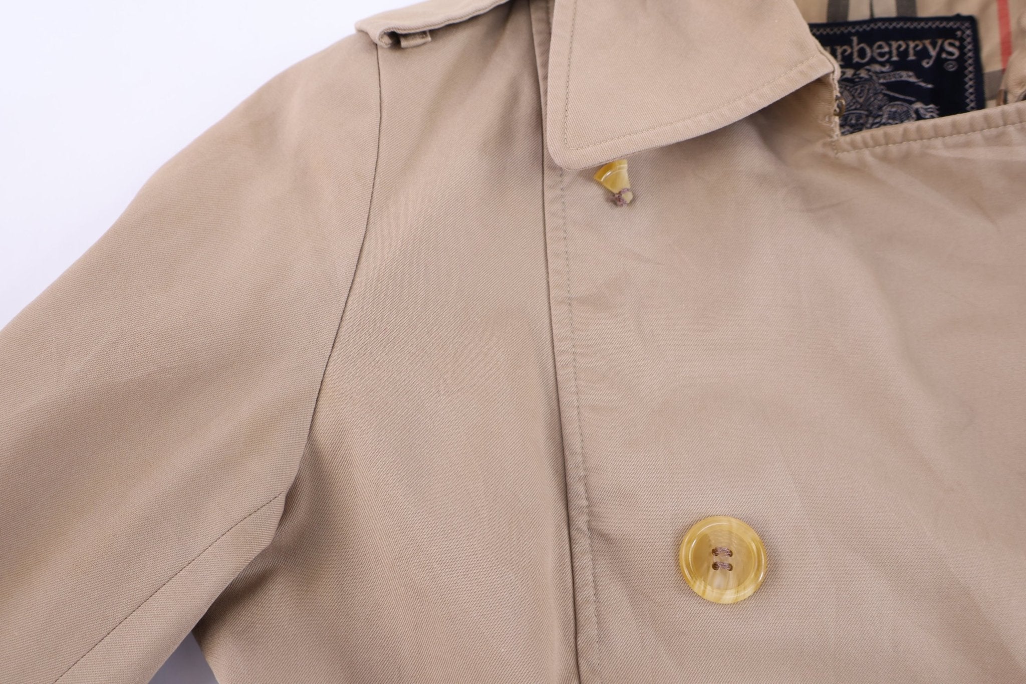 Women's 90's Burberrys Tan Trench Coat - Jacket - Thrifted Threads