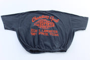 Women's 90s Chandler's Cycle Motorcycle Specialist Whiskey Biker T-Shirt - ThriftedThreads.com