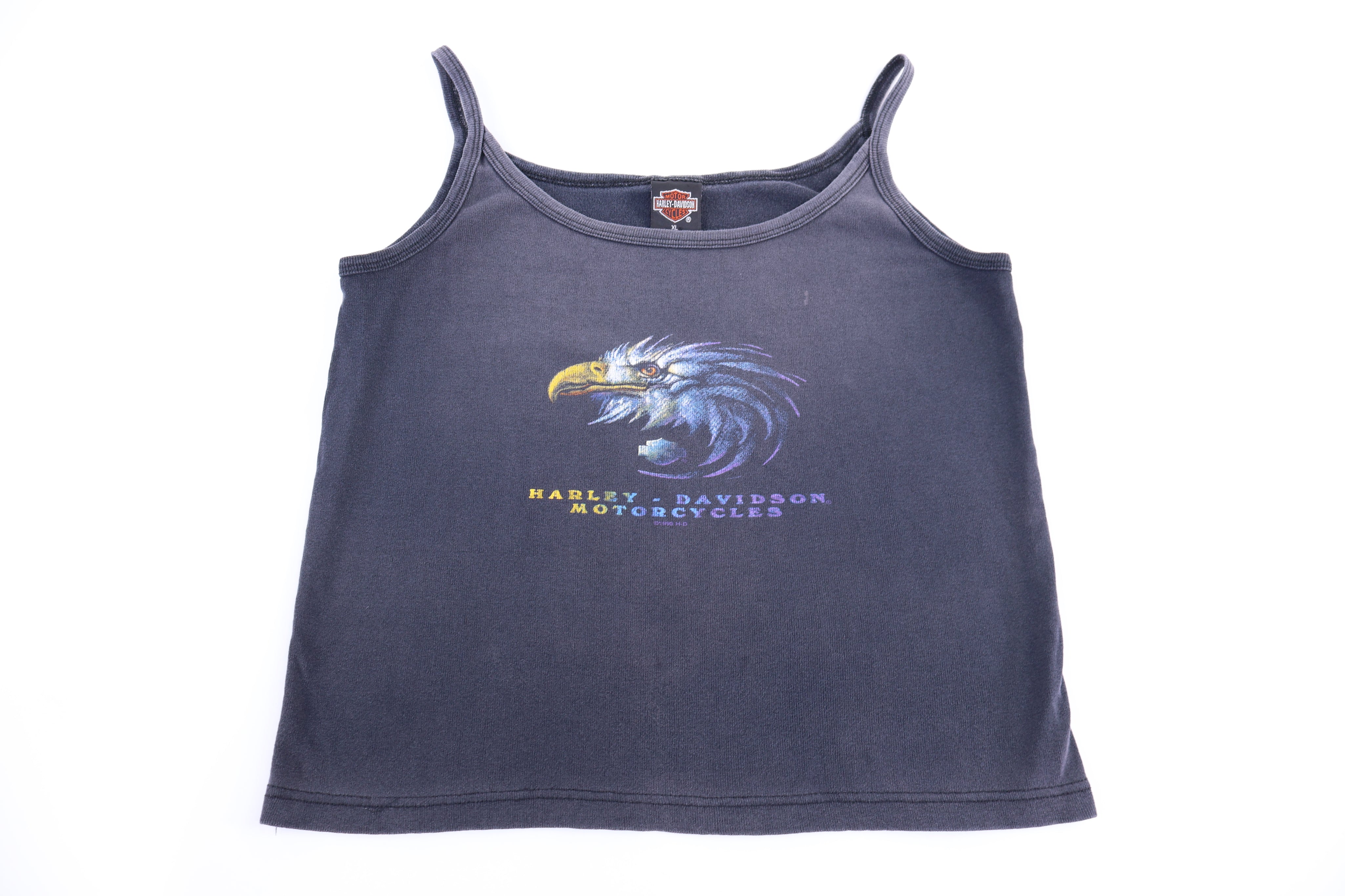 Women's 90's Harley Davidson Motorcycles Tank Top - Shirts & Tops - Thrifted Threads