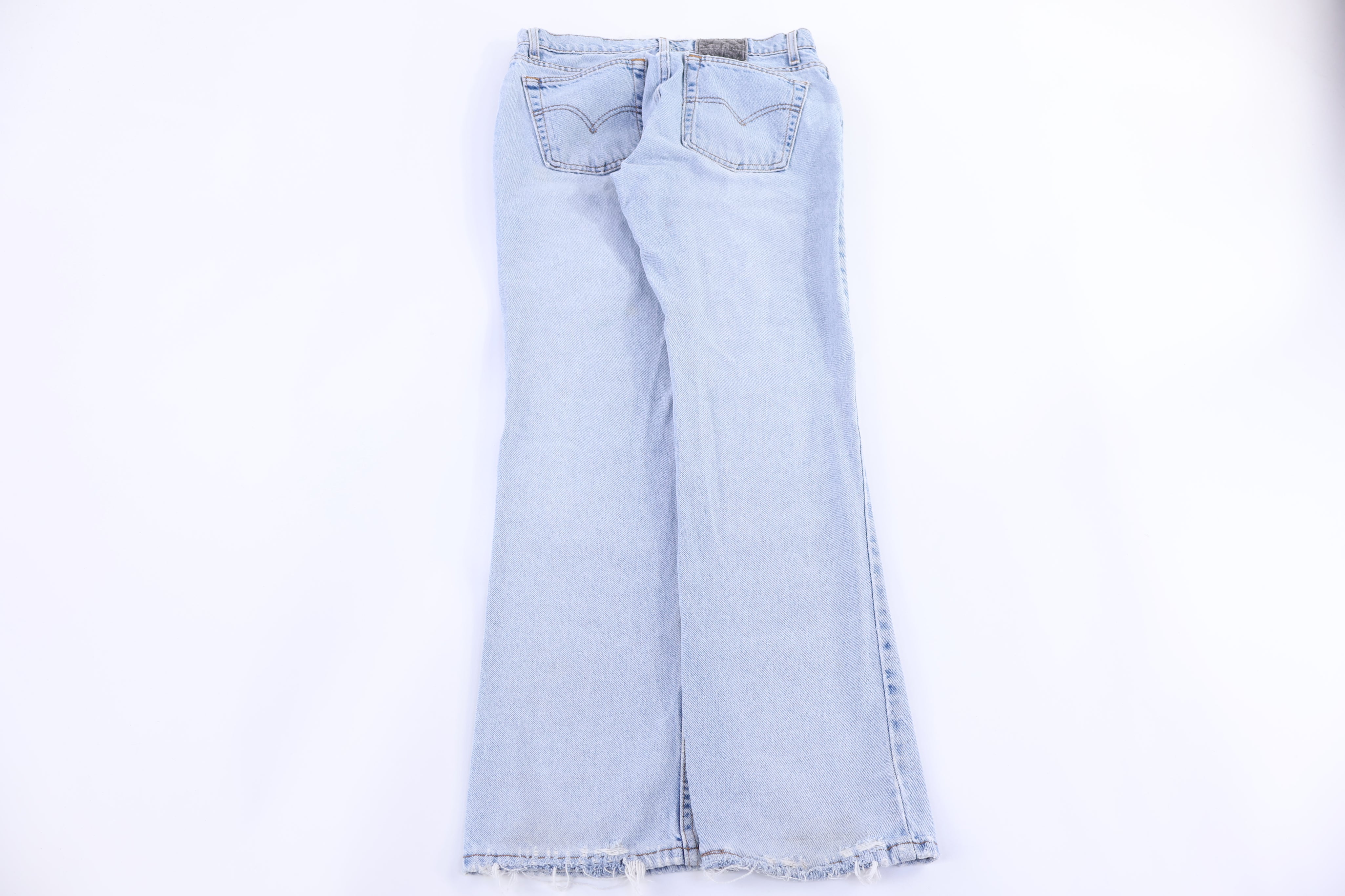 Women's 90's Levi's Silvertab Flare Light Wash Denim Jeans - Pants - Thrifted Threads