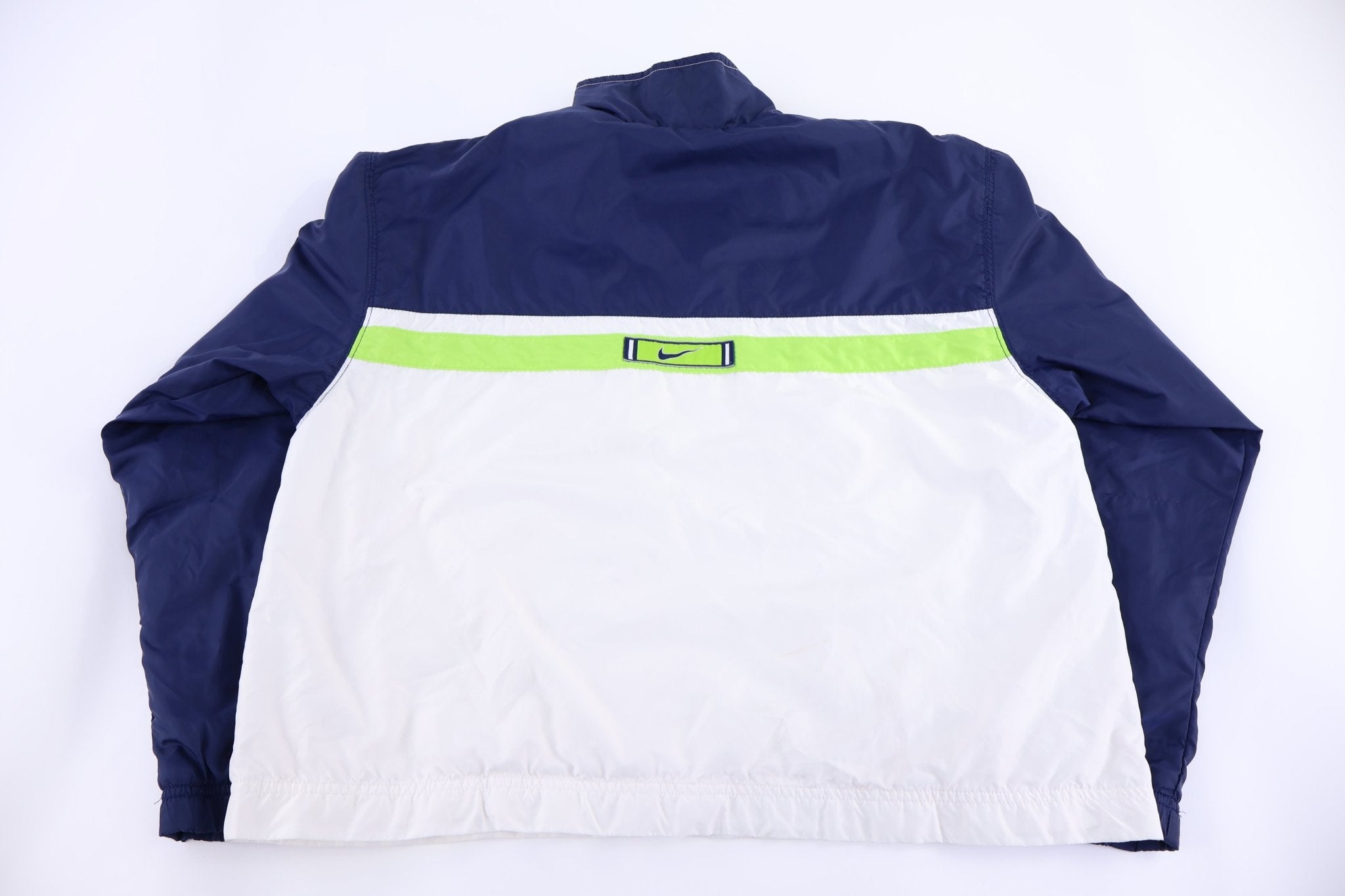 Women's 90's Nike Embroidered Full Zip Windbreaker - Jacket - Thrifted Threads