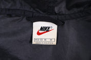 Women's 90's Nike Embroidered Logo Black Full Zip Jacket - Jacket - Thrifted Threads