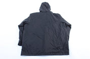 Women's 90's Nike Embroidered Logo Black Hooded Jacket - Jacket - Thrifted Threads