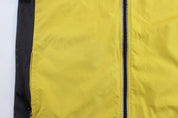 Women's 90's Nike Embroidered Logo Black & Yellow Zip Up Vest - Jacket - Thrifted Threads