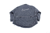 Women's 90's Nike Embroidered Logo Black Zip Up Jacket - ThriftedThreads.com