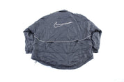 Women's 90's Nike Embroidered Logo Black Zip Up Jacket - Jacket - Thrifted Threads