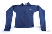 Women's 90's Nike Embroidered Logo Blue & White Zip Up Jacket - Jackets - Thrifted Threads