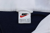 Women's 90's Nike Embroidered Logo Blue & White Zip Up Jacket - Jackets - Thrifted Threads