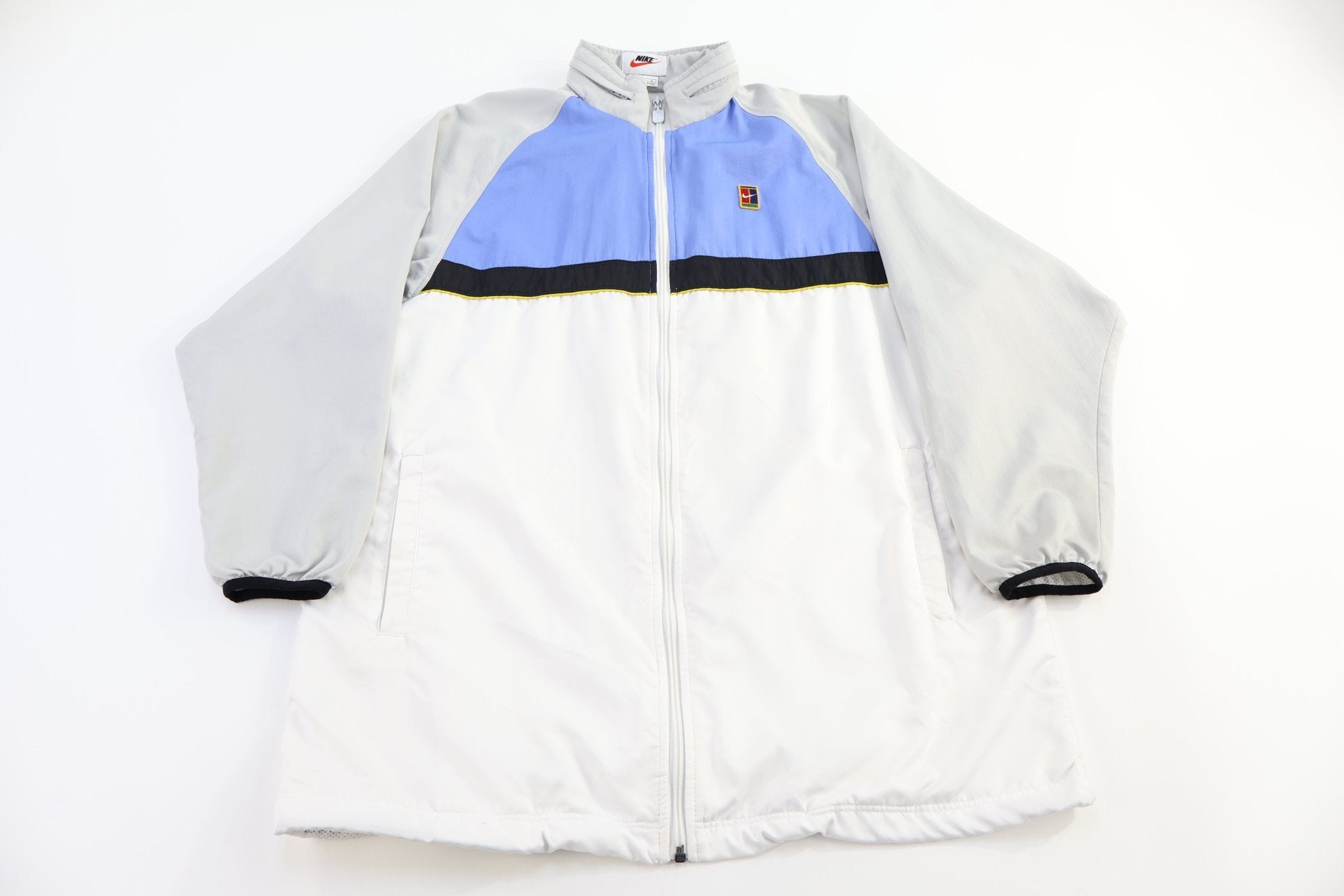 Women's 90's Nike Embroidered Logo Full Zip Jacket - jacket - Thrifted Threads