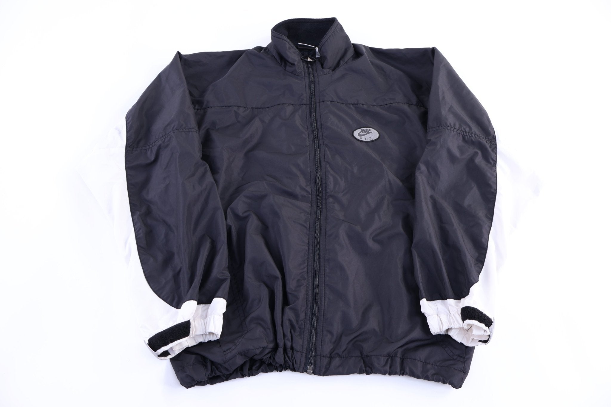 Women's 90's Nike Embroidered Logo Full Zip Jacket - Jacket - Thrifted Threads