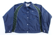 Women's 90's Nike Embroidered Logo Green & Blue Jacket - Jacket - Thrifted Threads
