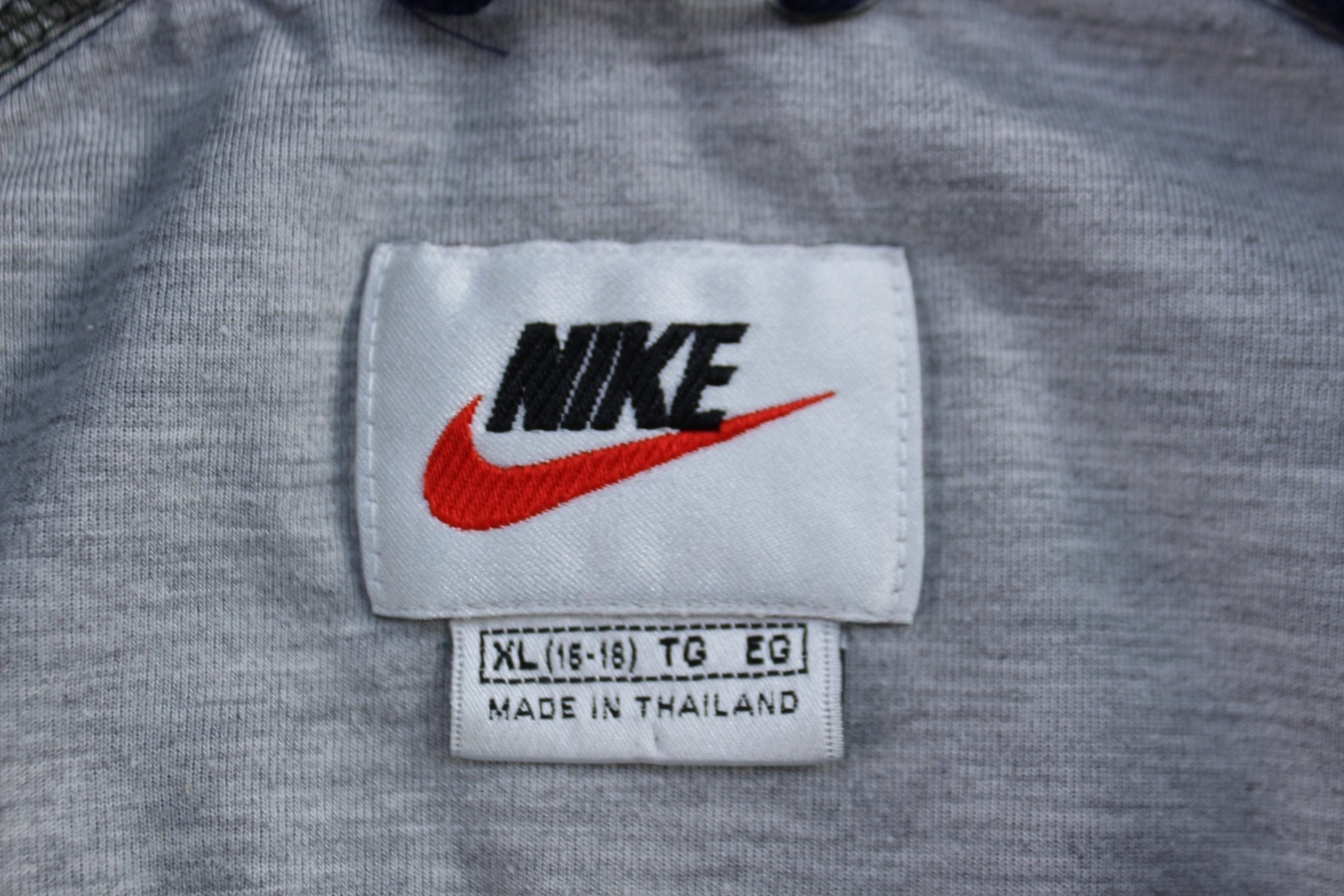 Women's 90's Nike Embroidered Logo Green & Blue Jacket - Jacket - Thrifted Threads