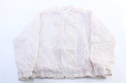 Women's 90's Nike Embroidered Logo Light Pink Zip Up Jacket - ThriftedThreads.com