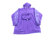 Women's 90's Nike Embroidered Logo Purple Anorak Jacket - Jacket - Thrifted Threads