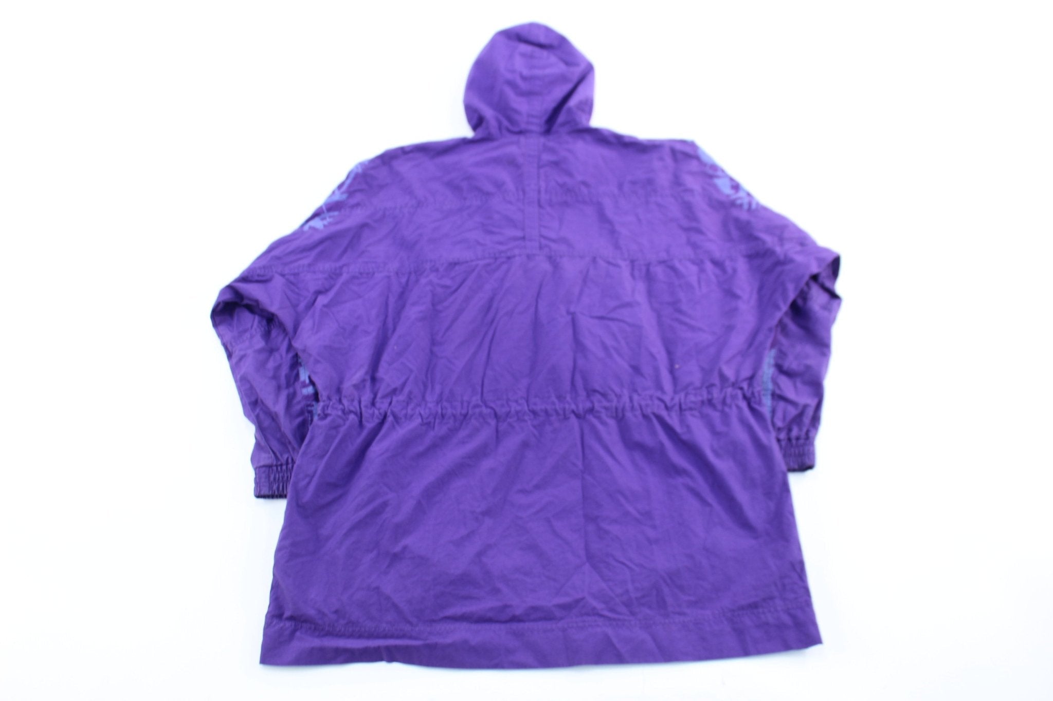 Women's 90's Nike Embroidered Logo Purple Anorak Jacket - Jacket - Thrifted Threads