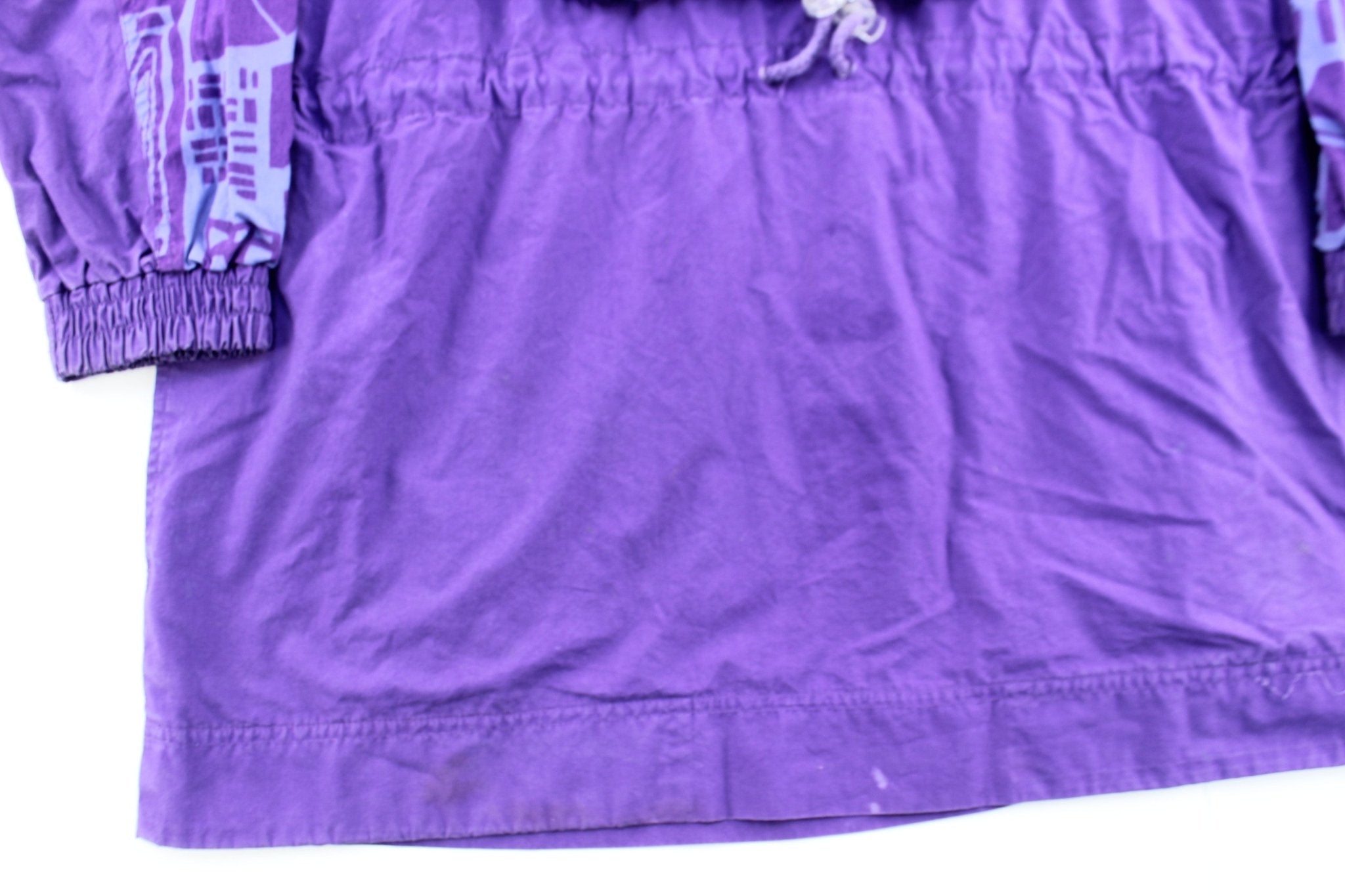 Women's 90's Nike Embroidered Logo Purple Anorak Jacket - Jacket - Thrifted Threads