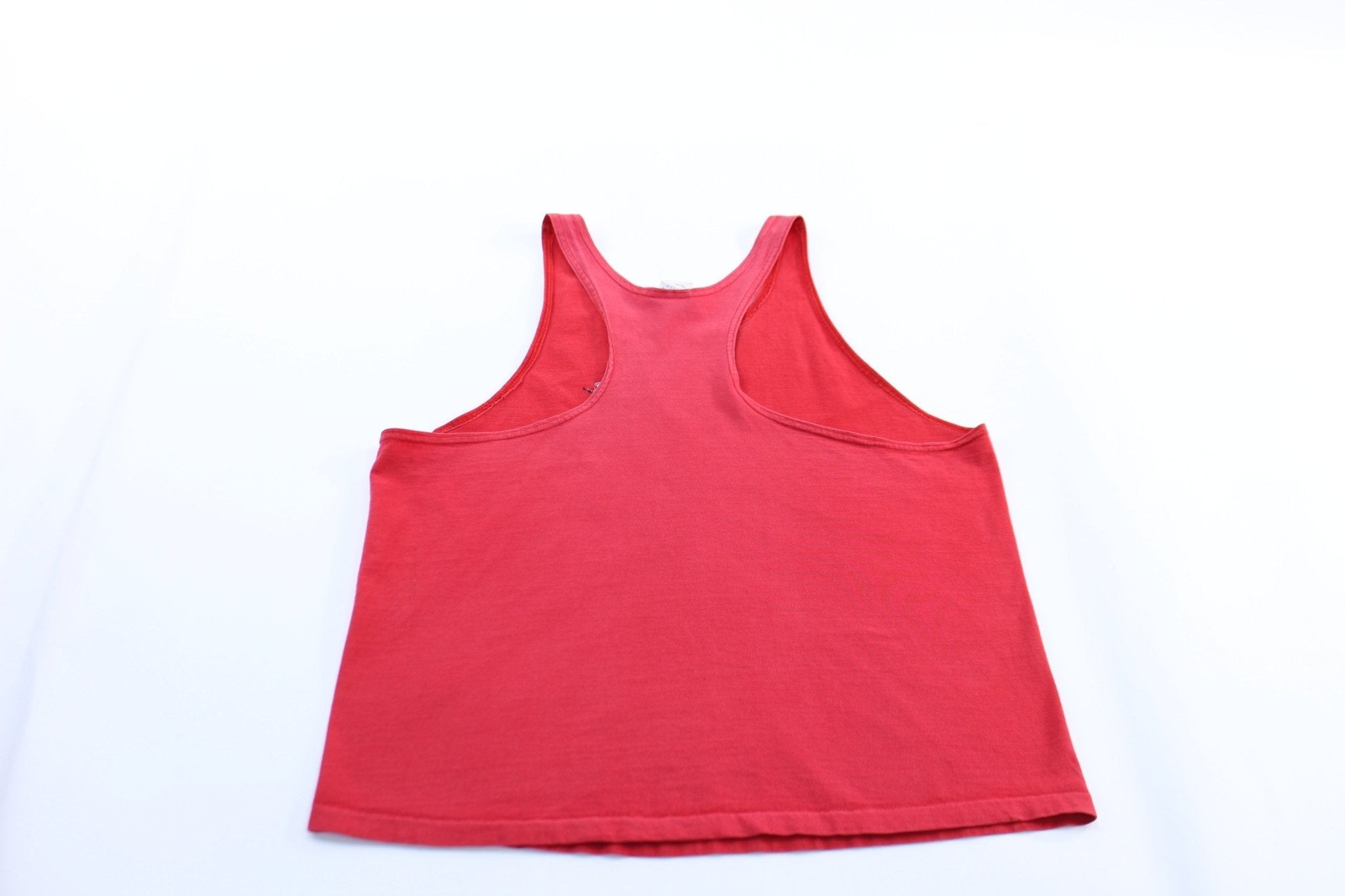 Women's 90's Nike Embroidered Logo Red Tank Top - Jerseys/Tanks - Thrifted Threads