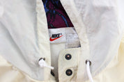 Women's 90's Nike Embroidered Logo White Pullover Jacket - ThriftedThreads.com