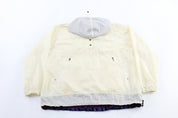 Women's 90's Nike Embroidered Logo White Pullover Jacket - ThriftedThreads.com