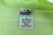 Women's 90's Puma Lime Green & Blue Full Zip Windbreaker - Jackets - Thrifted Threads