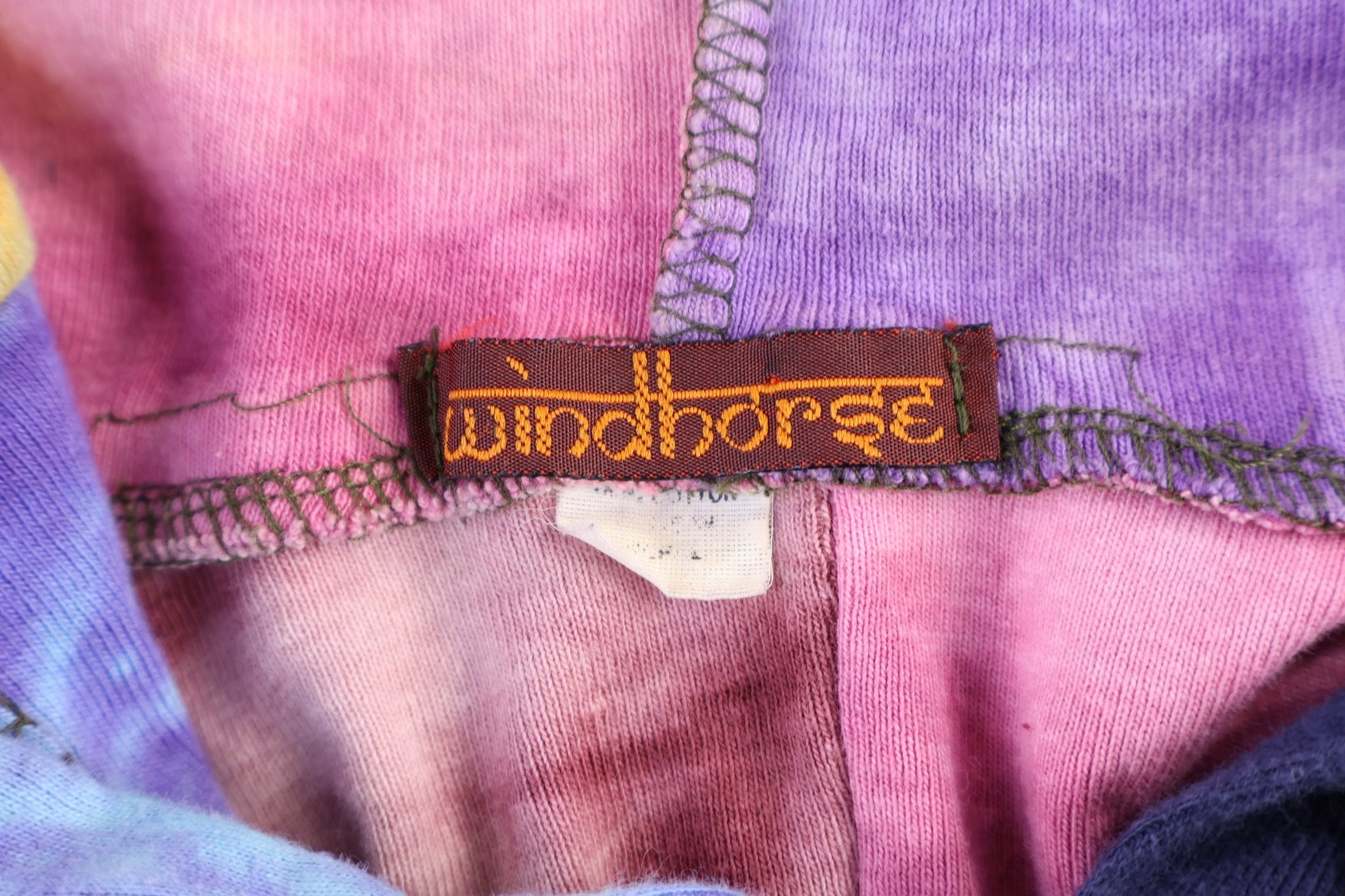 Women's 90's Windhorse Patch Work Full Zip Hoodie - Jackets - Thrifted Threads