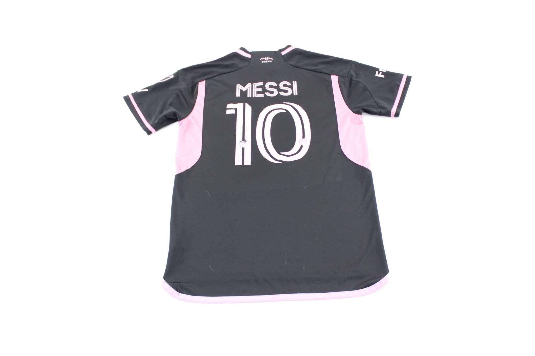 Women's Adidas Embroidered Logo Inter Miami FC Soccer Jersey - ThriftedThreads.com