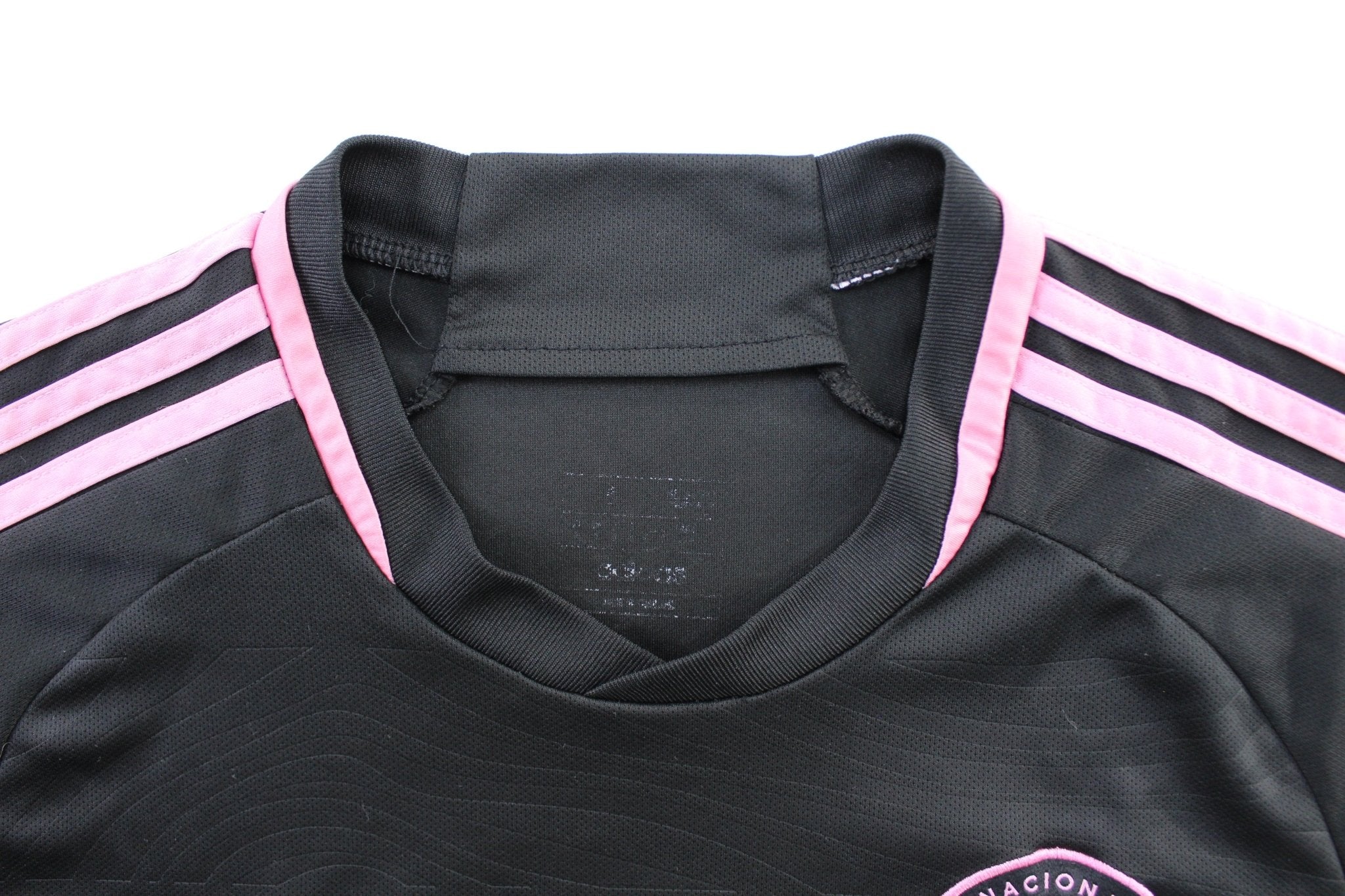 Women's Adidas Embroidered Logo Inter Miami FC Soccer Jersey - ThriftedThreads.com