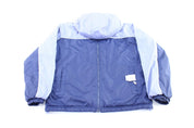 Women's Adidas Embroidered Logo Light Purple Reversible Zip Up Jacket - Jacket - Thrifted Threads