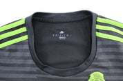 Women's Adidas Embroidered Logo Mexico Striped Soccer Jersey - ThriftedThreads.com