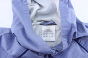 Women's Adidas Embroidered Logo Purple Zip Up Jacket - Jacket - Thrifted Threads