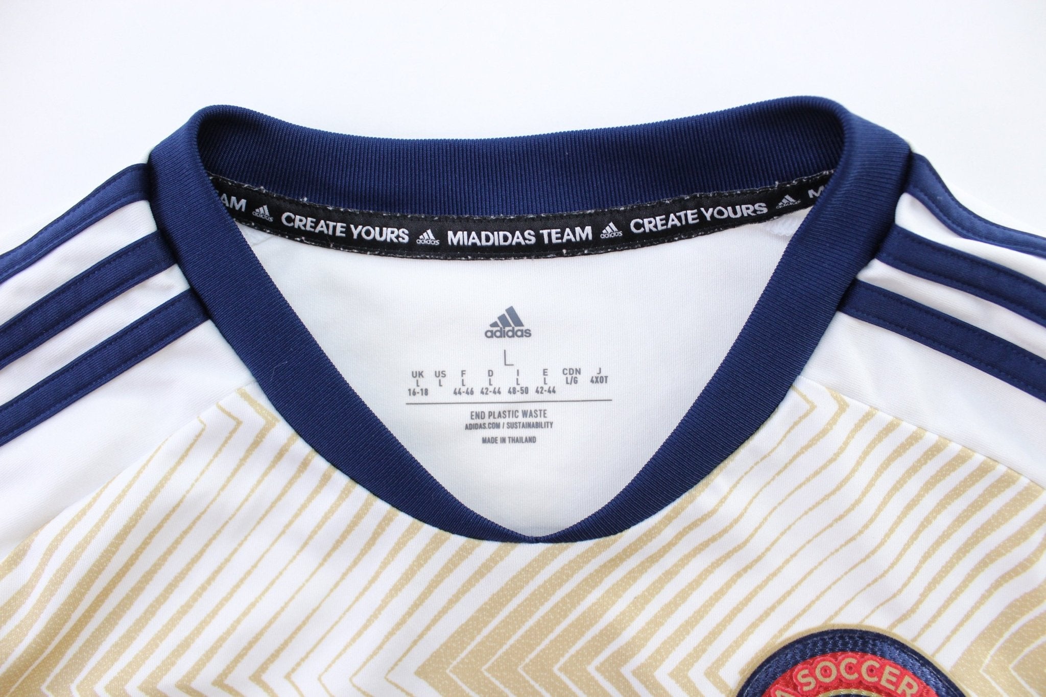 Women's Adidas Embroidered Logo Tulsa Soccer Club Jersey - ThriftedThreads.com