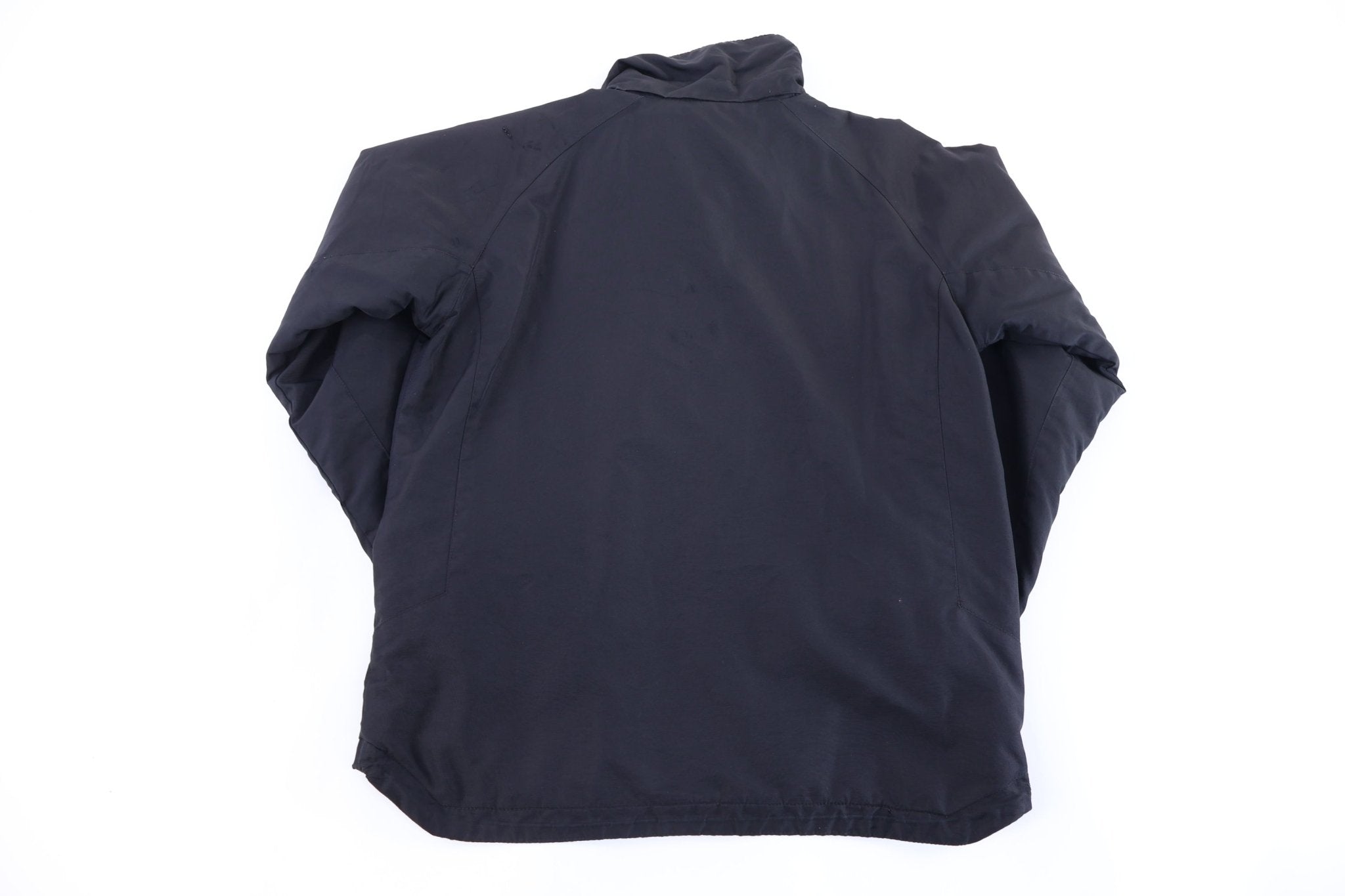 Women's Adidas Logo Embroidered Black Zip Up Jacket - Jacket - Thrifted Threads