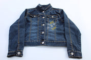 Women's Arizona Floral Denim Jacket - ThriftedThreads.com