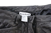 Women's Bebe Black Leather Pants - Pants/Shorts - Thrifted Threads